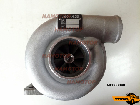 Турбина MITSUBISHI 6D34. 49185-01020, ME088840, HD820, TE06H-16M. ME088841
